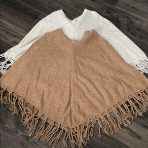 Lot of 2 Banana Republic XS/S Poncho